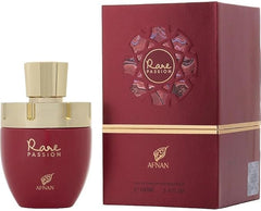 Rare Passion Afnan | EDP Rosa Vainilla Ámbar | 100ml