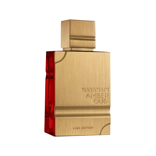 Amber Oud Ruby Edition Al Haramain | Azafrán, Almendra y Ámbar Unisex