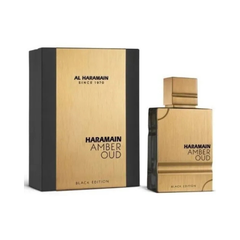 Amber Oud Black Edition Al Haramain | EDP Cuero Ámbar Tonka | 60ml
