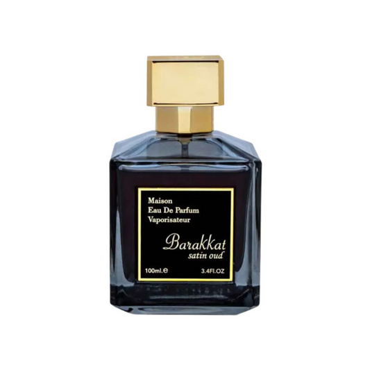 Barakkat Satin Oud EDP | Rosa Búlgara, Vainilla y Oud | Oriental Unisex