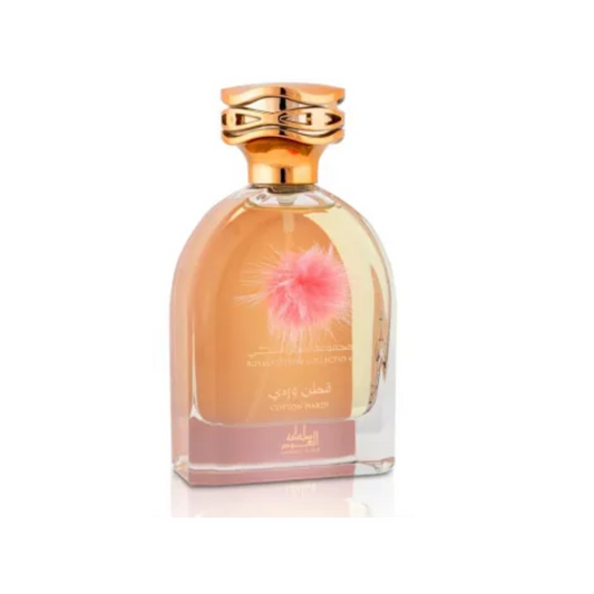 Cotton Wardi Mamlakat Al Oud | Bergamota Jazmín Vainilla | Floral Frutal Luminoso y Tierno