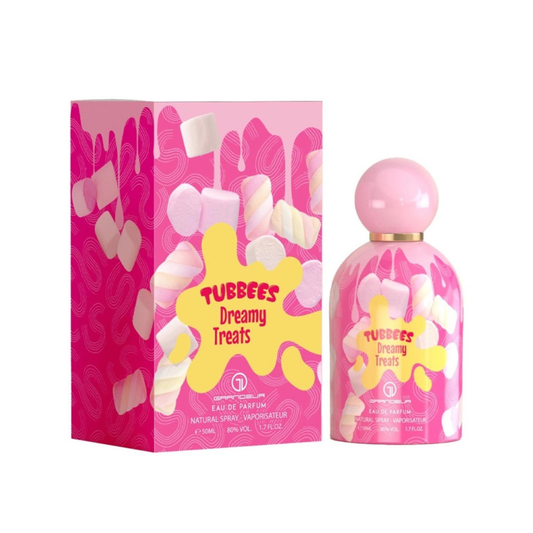 Dreamy Treats Tubbees: EDP Unisex de Coco, Leche, Caramelo y Melocotón