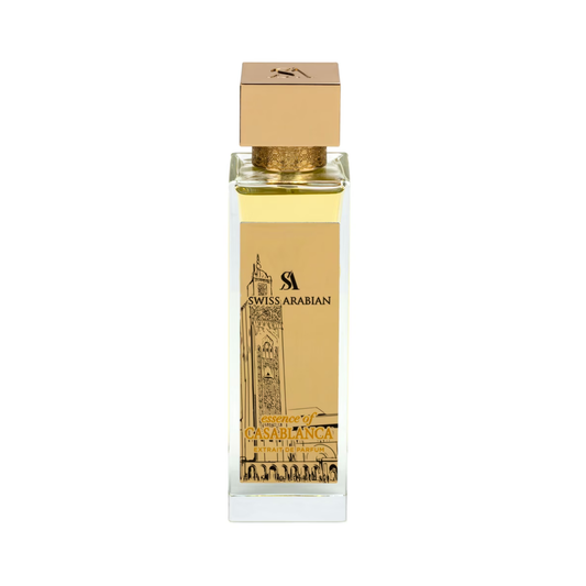 Essence of Casablanca Swiss Arabian: Elixir Frutal, Amaderado y Oriental | Unisex