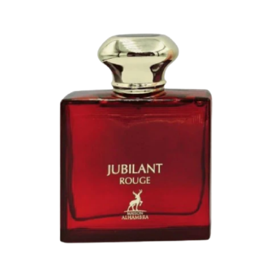 Jubilant Rouge EDP: Cítrico, Amaderado, Vainilla y Tonka