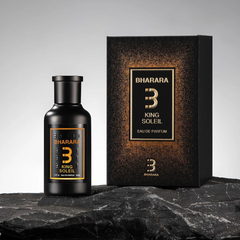 Bharara King Soleil: El perfume unisex que irradia lujo y frescura.