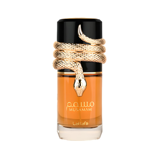 Musamam Lattafa: Perfume Árabe Unisex | Madera, Cuero y Lujo