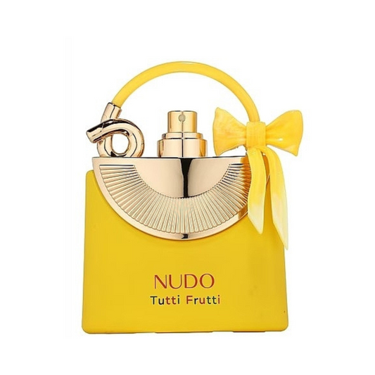 Nudo Tutti Frutti Fragrance World: Perfume Unisex Floral Frutal Gourmand, Piña, Goma de Mascar y Vainilla