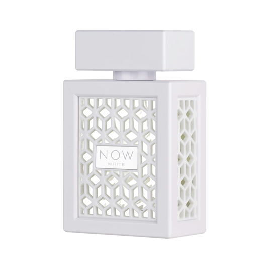 Rave Now White Lattafa: Cítrico, Fresco y Almizclado | Unisex EDP