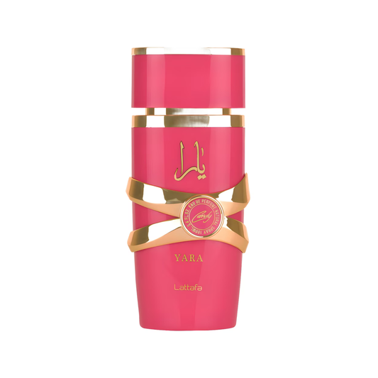 Yara Candy Lattafa: Perfume Gourmand de Fresa, Caramelo y Vainilla