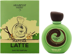 Matcha Latte Arabiyat Sugar | EDP Coco Melocotón Leche | 100ml