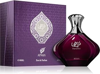 Turathi Purple Afnan | EDP Cardamomo Piña Pachulí | 90ml