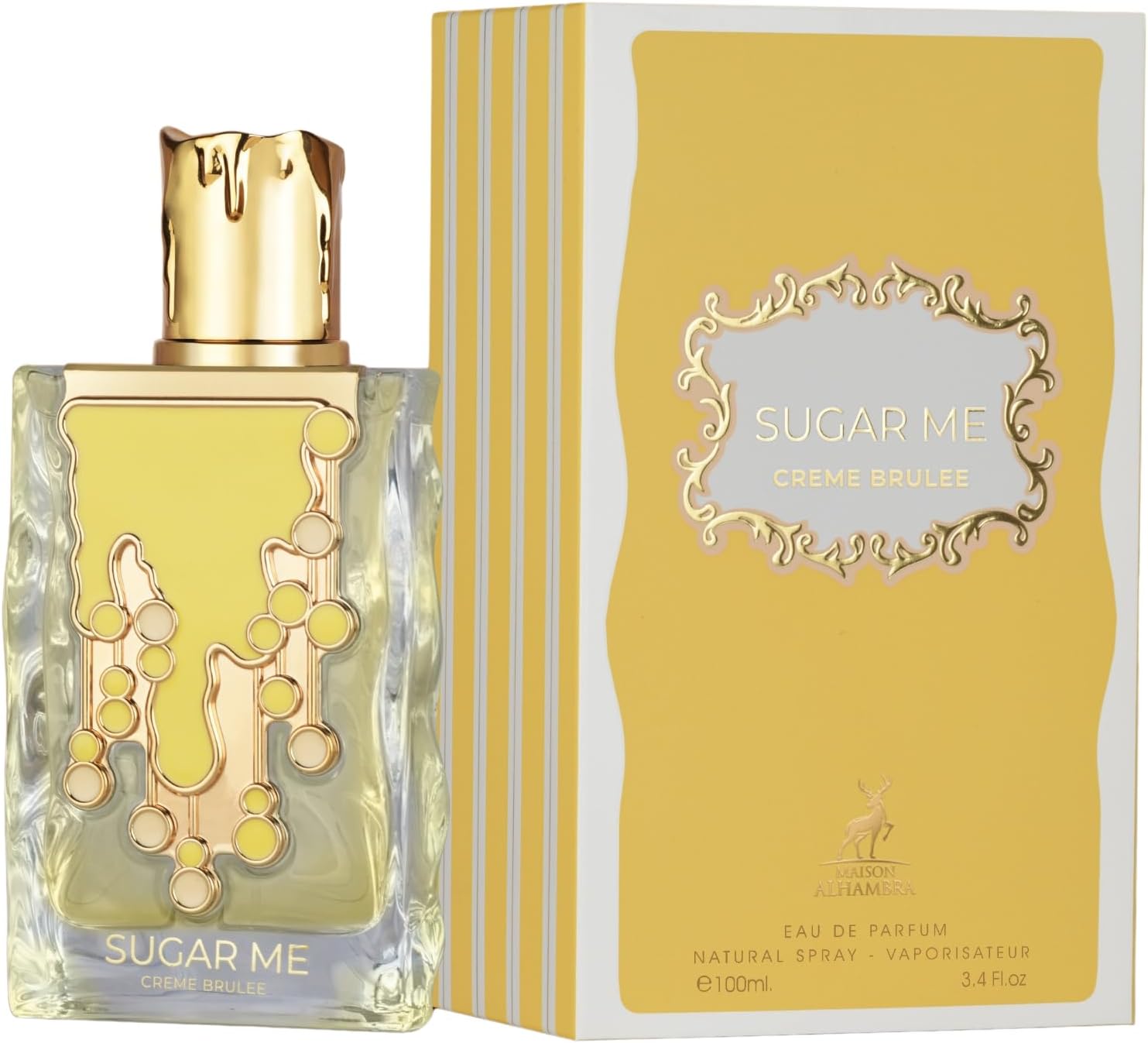 Crème Brûlée Maison Alhambra | EDP Gourmand Caramelo y Vainilla | 100ml
