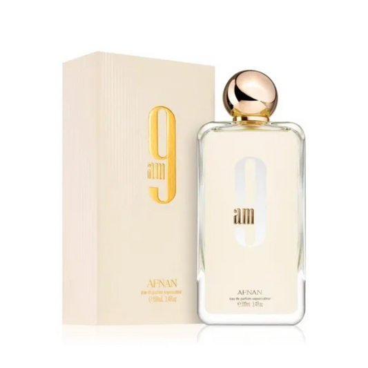 9AM Afnan: El Aroma de la Mañana Elegante y Productiva