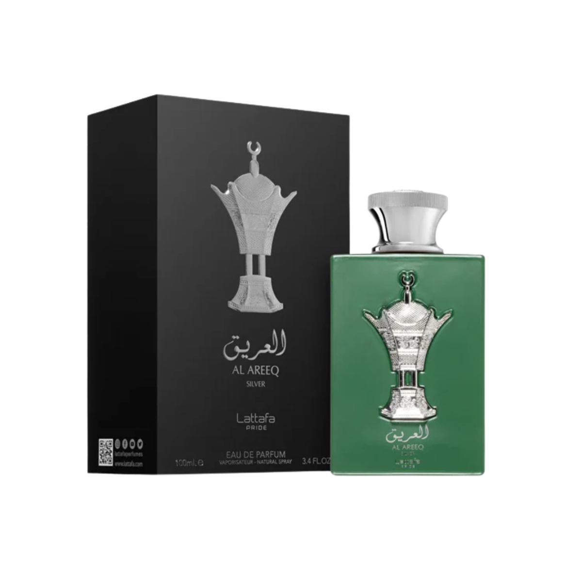 Al Areeq Silver Lattafa | EDP Amaderado Oriental | 100ml