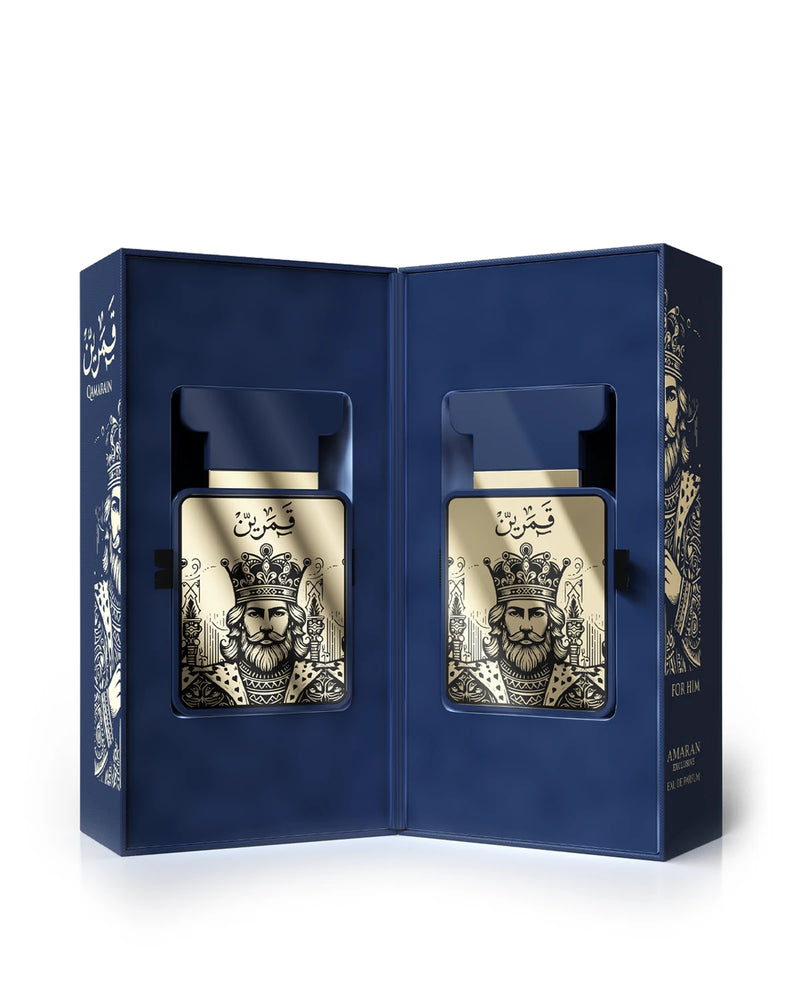 Amaran Qamarain for Him: Audacious Elegance in a Bottle