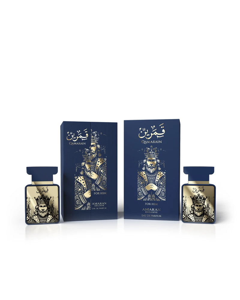 Amaran Qamarain for Him: Audacious Elegance in a Bottle