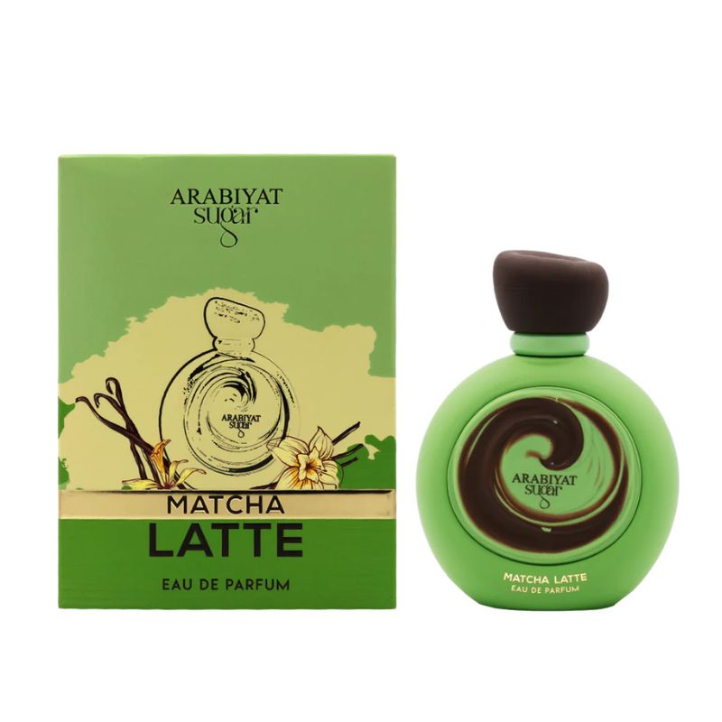 Matcha Latte Arabiyat Sugar | EDP Coco Melocotón Leche | 100ml
