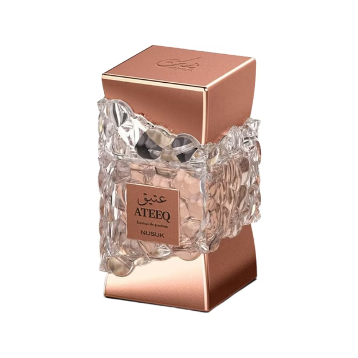 Ateeq Extracto de Perfume Nusuk | Extrait Amaderado Oriental | 100ml