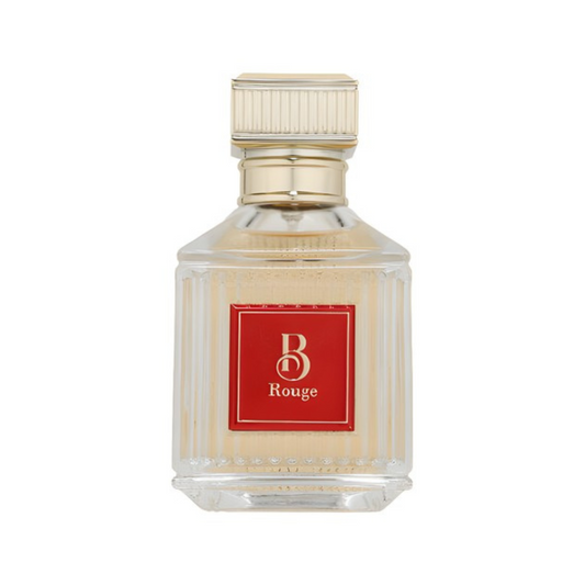 B Rouge Fragrance World EDP | Azafrán, Ámbar y Jazmín | Lujo Oriental Unisex