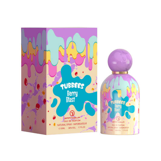 Berry Blast Tubbees: EDP Unisex de Bayas, Pachulí y Vainilla Floral