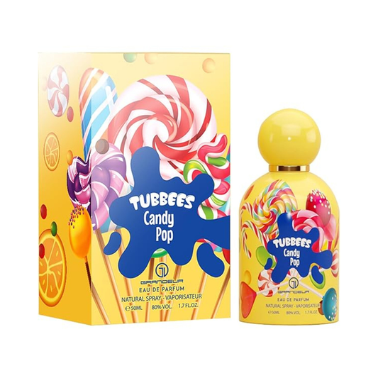 Candy Pop Tubbees: EDP Unisex de Caramelo, Manzana y Vainilla Cítrica