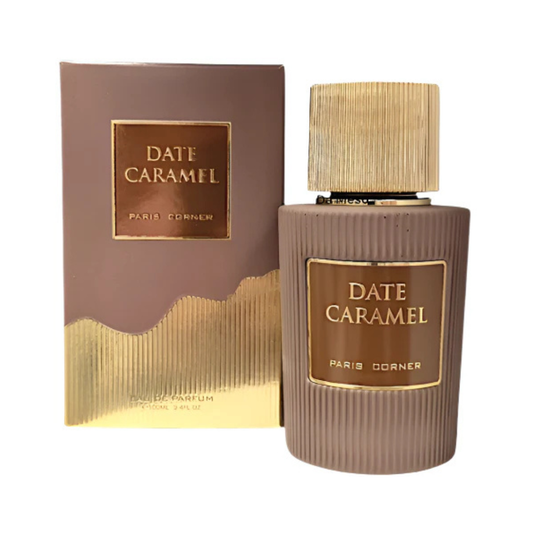 Date Caramel Paris Corner: EDP Dátil, Caramelo y Café | Oriental Dulce| Unisex