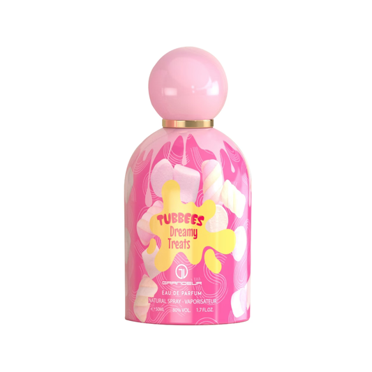 Dreamy Treats Tubbees: EDP Unisex de Coco, Leche, Caramelo y Melocotón