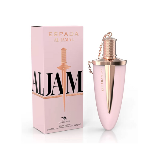 Espada Al Jamal Le Chameau: Perfume Floral Amaderado para Mujer, Jazmín y Cedro