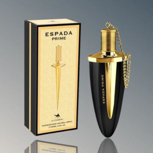 Espada Prime Le Chameau: Perfume Unisex de Lujo, Especias, Cuero y Ámbar