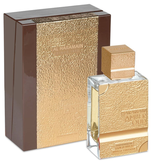 Amber Oud Gold 999.9 Dubai Al Haramain | Extrait Caramelo | 100ml