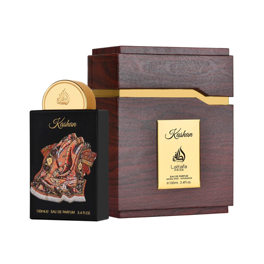 Kashan Lattafa | EDP Aromático Amaderado | Sándalo y Cachemira