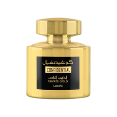 Confidential Private Gold Lattafa | EDP Amaderado Oriental | 100ml