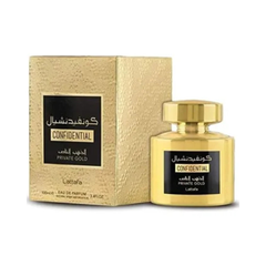 Confidential Private Gold Lattafa | EDP Amaderado Oriental | 100ml