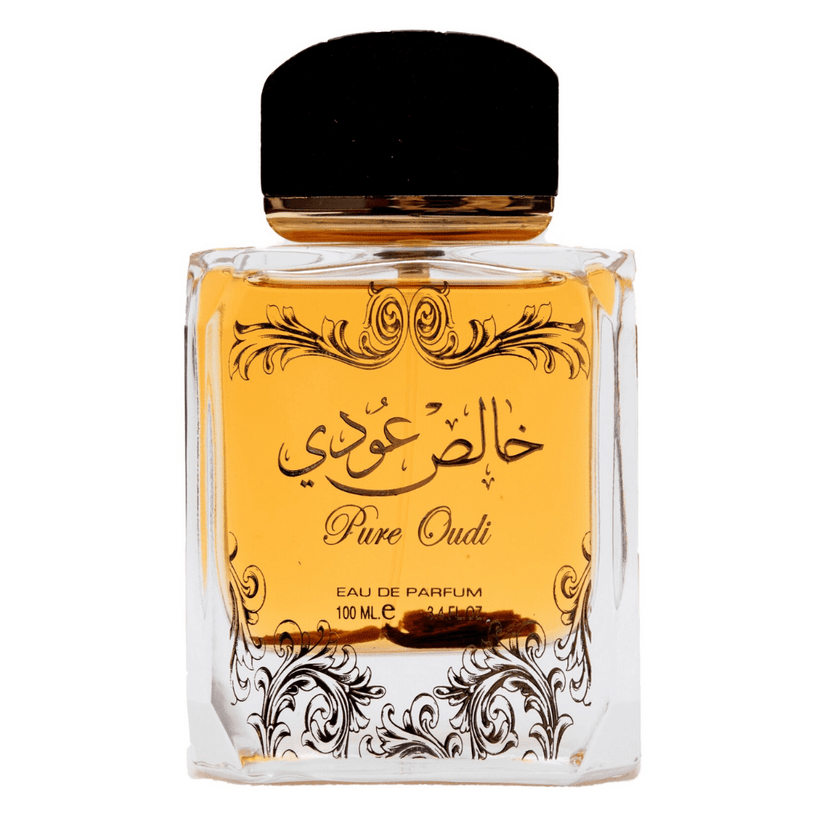 Lattafa Pure Oudi: Elixir de Sofisticación Oriental y Misterio Profundo