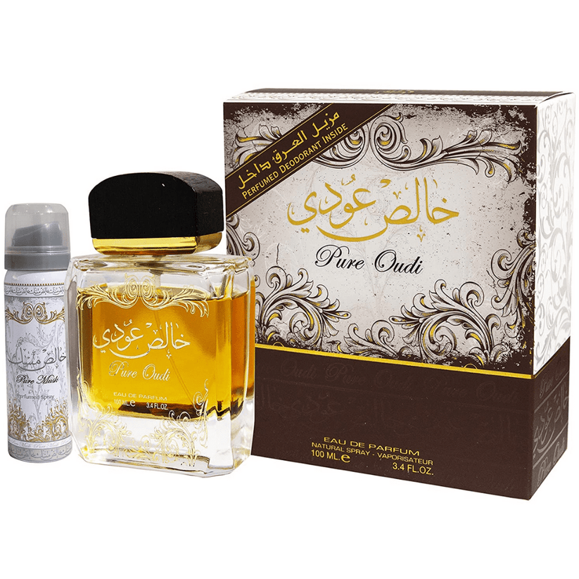 Lattafa Pure Oudi: Elixir de Sofisticación Oriental y Misterio Profundo