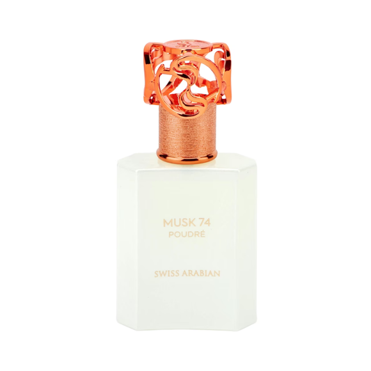 Musk 74 Poudré Swiss Arabian: Perfume Floral Atalcado Único