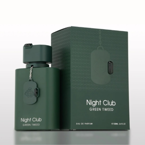 Night Club Green Tweed Fragrance World | EDP Iris Sándalo | 100ml