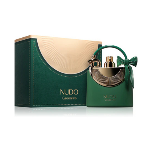 Nudo Green Iris Fragrance World: EDP Cítrico Floral, Elegancia del Iris, Vainilla y Maderas
