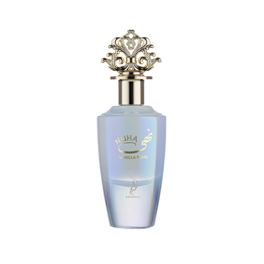Nuha Vanilla Pearl Khadlaj | EDP Vainilla Caramelo Frutal | Fragancia Femenina Elegante