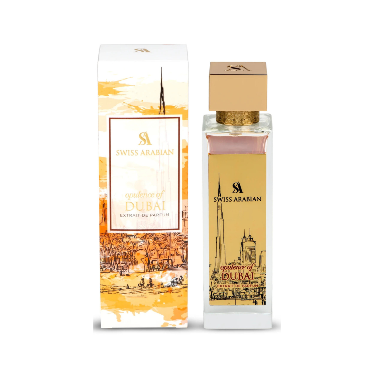 OPULENCE OF DUBAI Swiss Arabian | Extrait Amaderado Oriental | 100ml