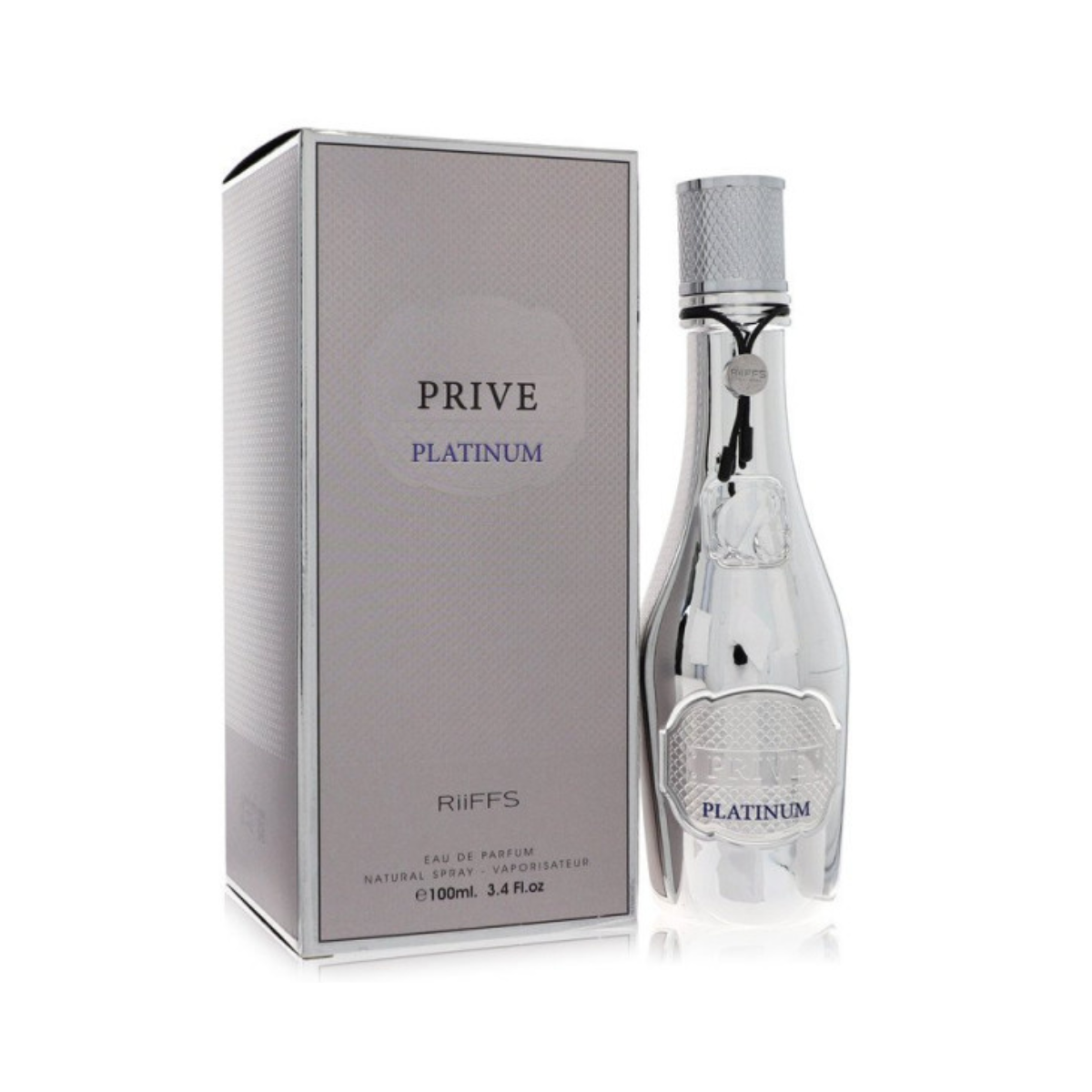 Privé Platinum Riiffs | EDP Cítrico Aromático Amaderado | 100ml