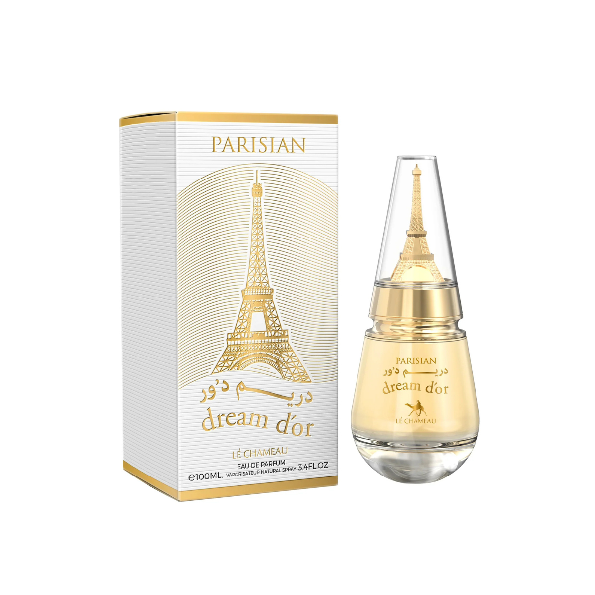 Parisian Dream D'or Le Chameau | EDP Amaderado Floral | 100ml