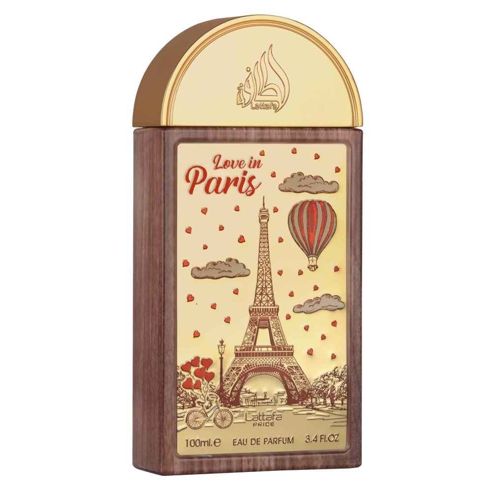 Love in Paris Lattafa Pride | EDP Caramelo Jarabe de Arce Haba Tonka | 100ml