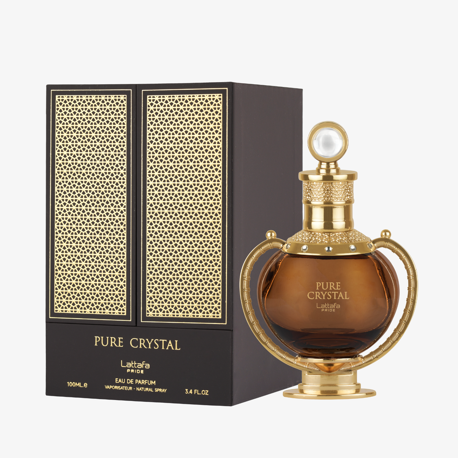 Pure Crystal Pride Lattafa | EDP Amaderado Oriental | 100ml