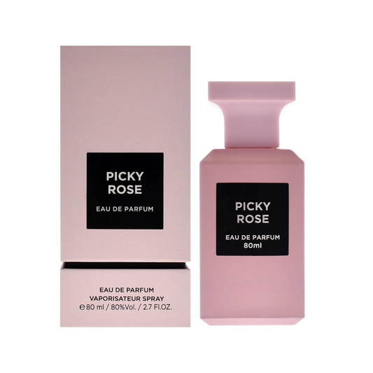 Picky Rose Fragrance World | Rosa Especiada y Pachulí Unisex