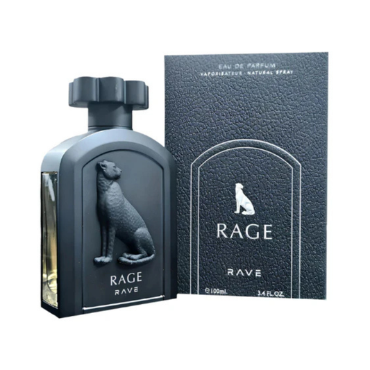 Rave Rage Lattafa: Amaderado, Vainilla y Manzana Especiada | Unisex EDP