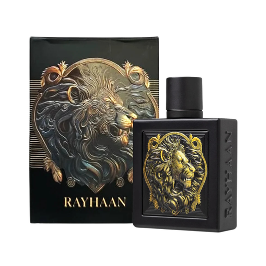 Rayhaan Lion: Perfume de Hombre Especiado y Dulce con Pera | EDP