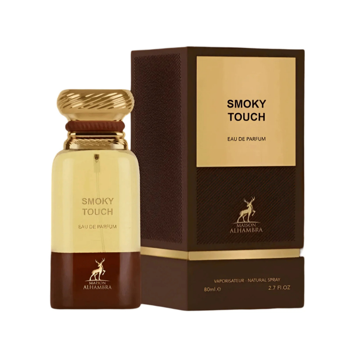 Smoky Touch Maison Alhambra | EDP Cuero Ahumado Incienso | 80ml