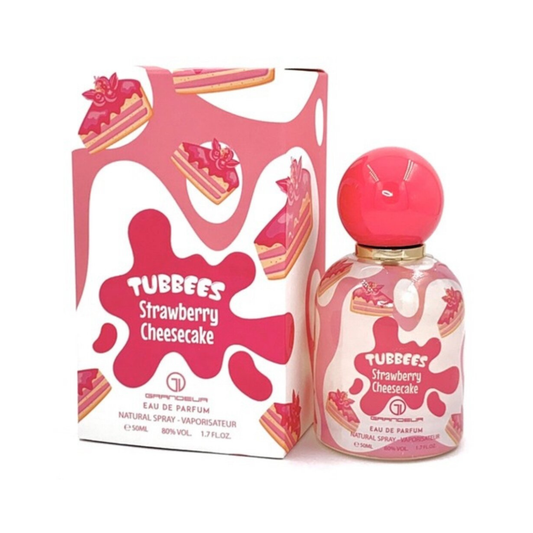 Strawberry Cheesecake Tubbees: EDP Gourmand de Fresa, Vainilla y Crema