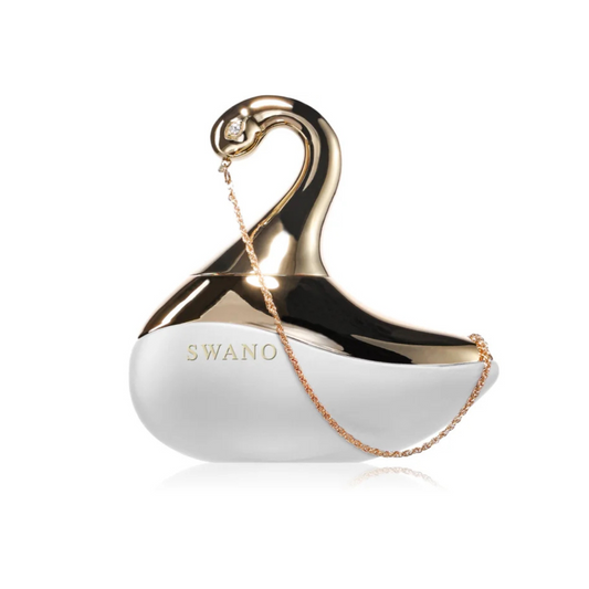 Swano Blanco Le Chameau: EDP Floral Frutal Suave para Mujer | Pera, Rosa y Almizcle Cálido
